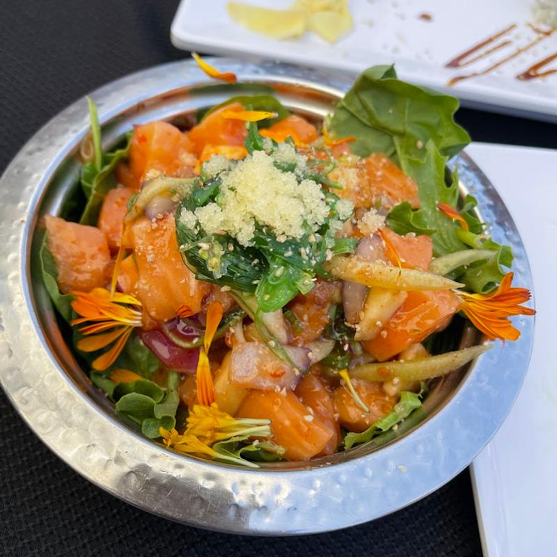 Pan Sear Salmon Poke photo