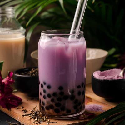 Taro Bubble Tea.