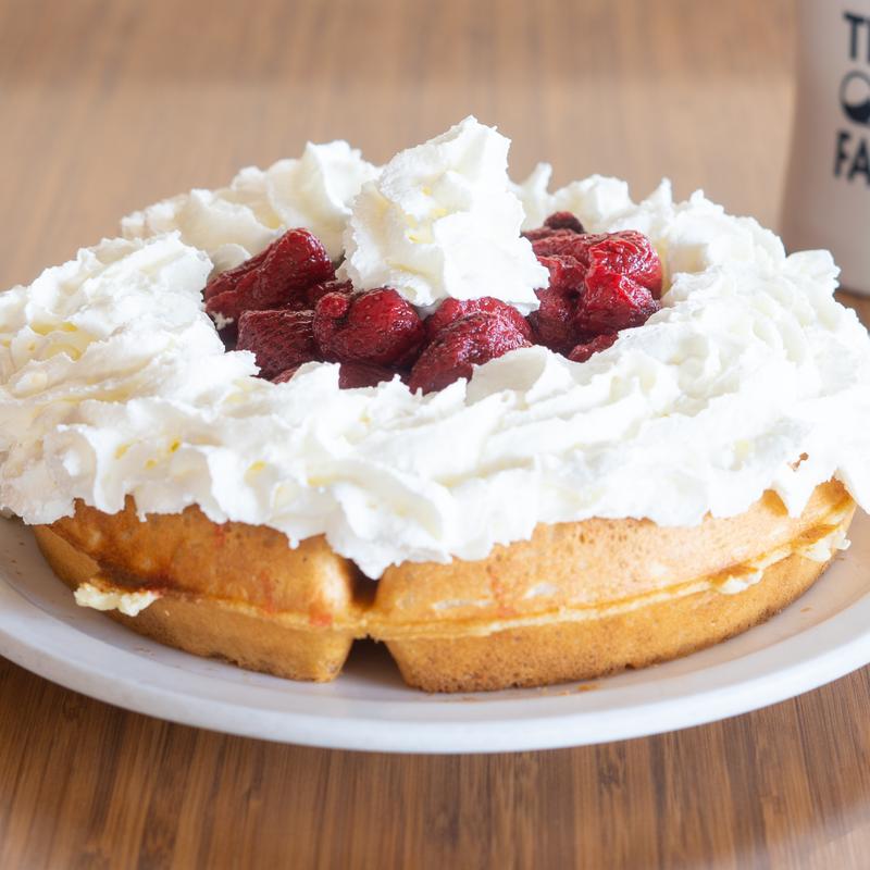 Strawberry or Peach Waffle photo