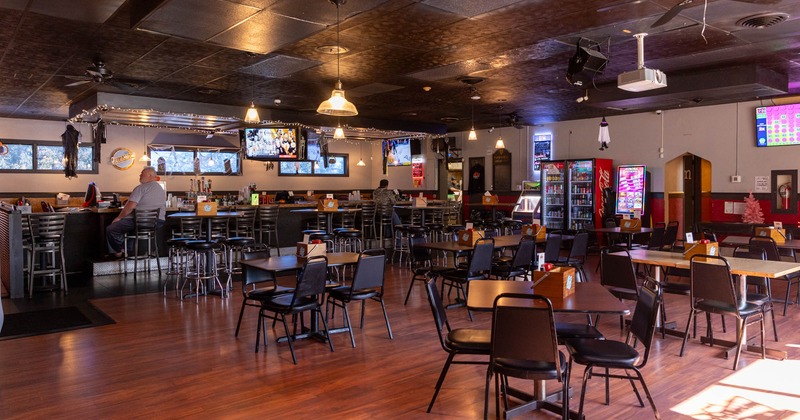 Interior, dining area