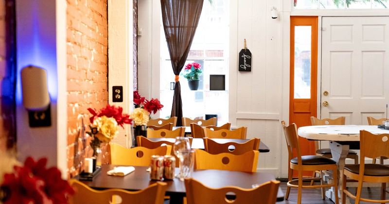 Interior seating area