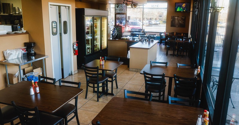Interior, main dining area