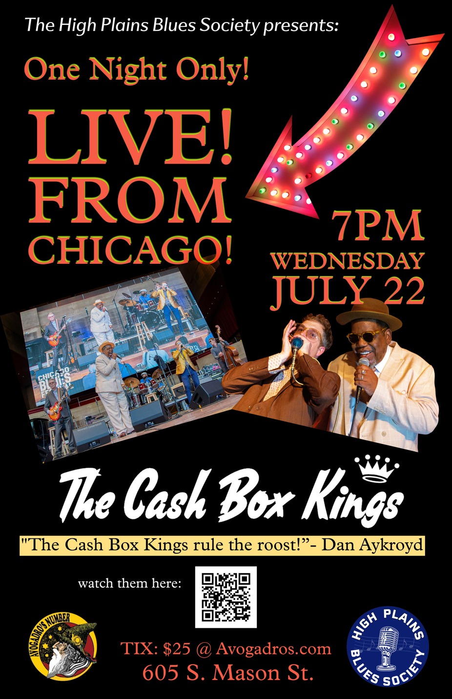 High Plains Blues Society Presents Cash Box Kings event photo
