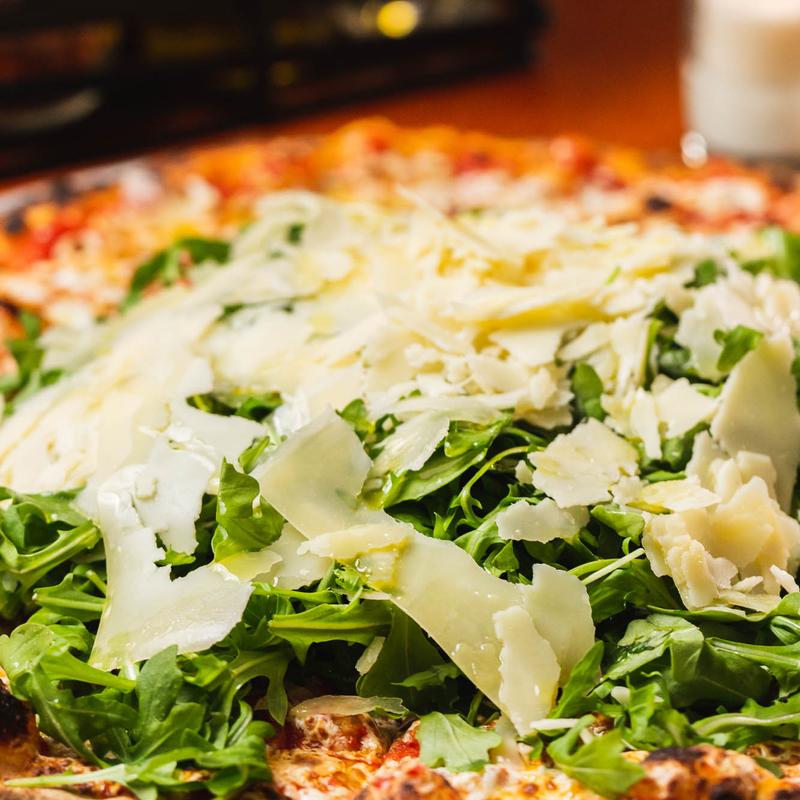 Pizza Arugula & Parmesan photo