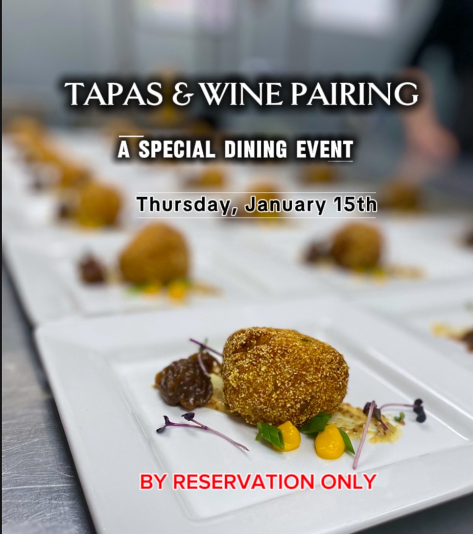 Tapas & Wine Pairing Dinner event photo
