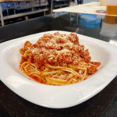 Spaghetti Bolognese.