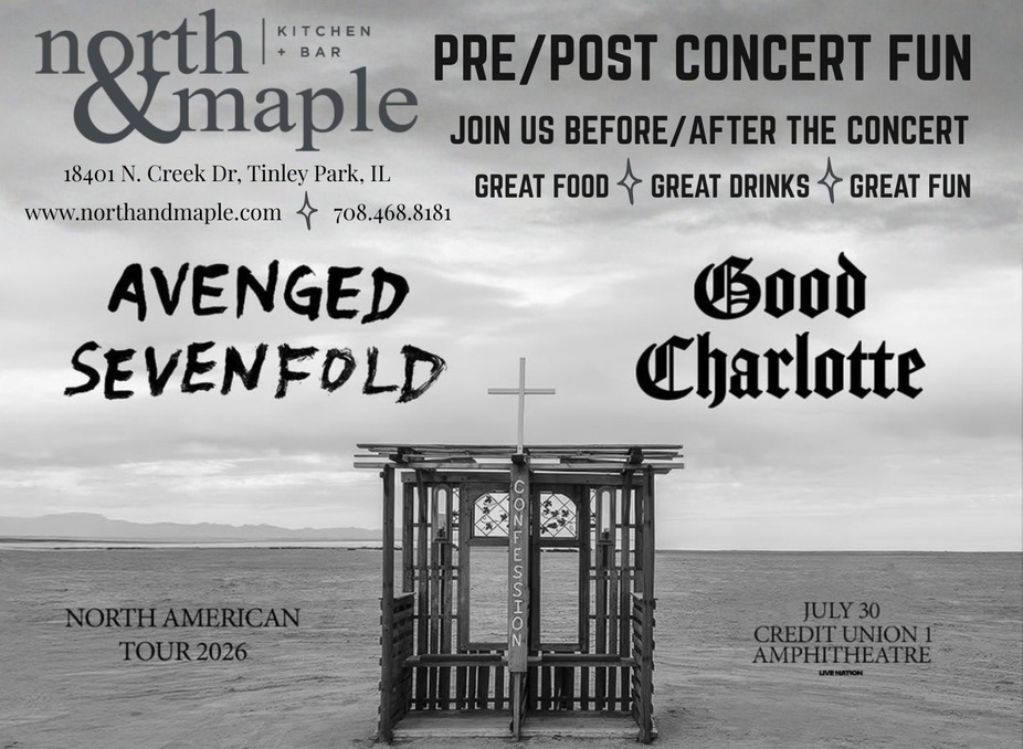 Avenged Sevenfold with Good Charlottee Pre and Post Concert Fun! event photo