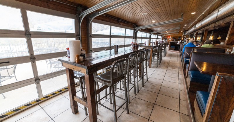 Interior, seating area