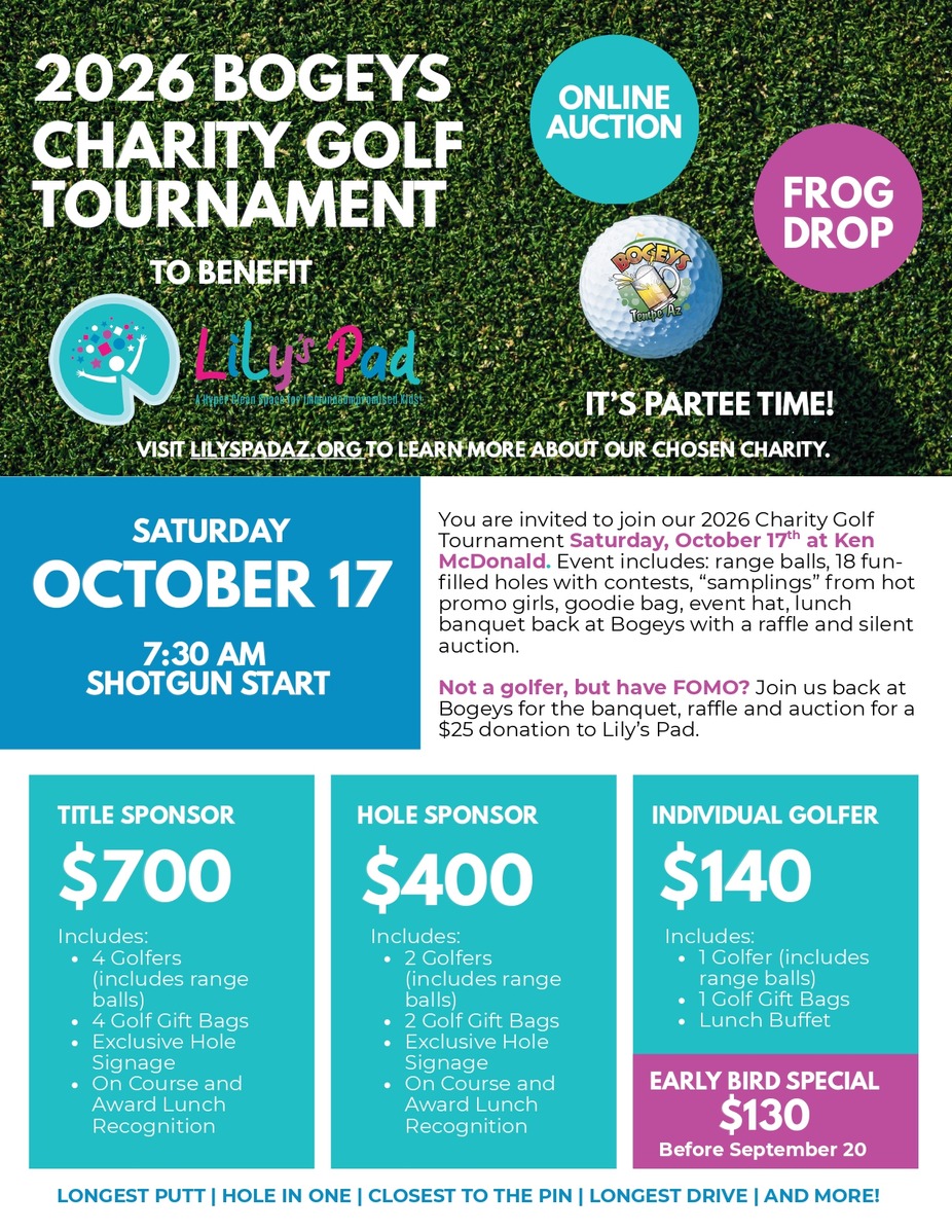 2026 BOGEYS CHARITY GOLF TOURNAMENT event photo