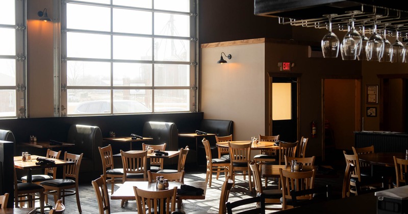 Interior, dining area