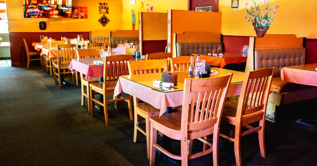 Interior, dining area