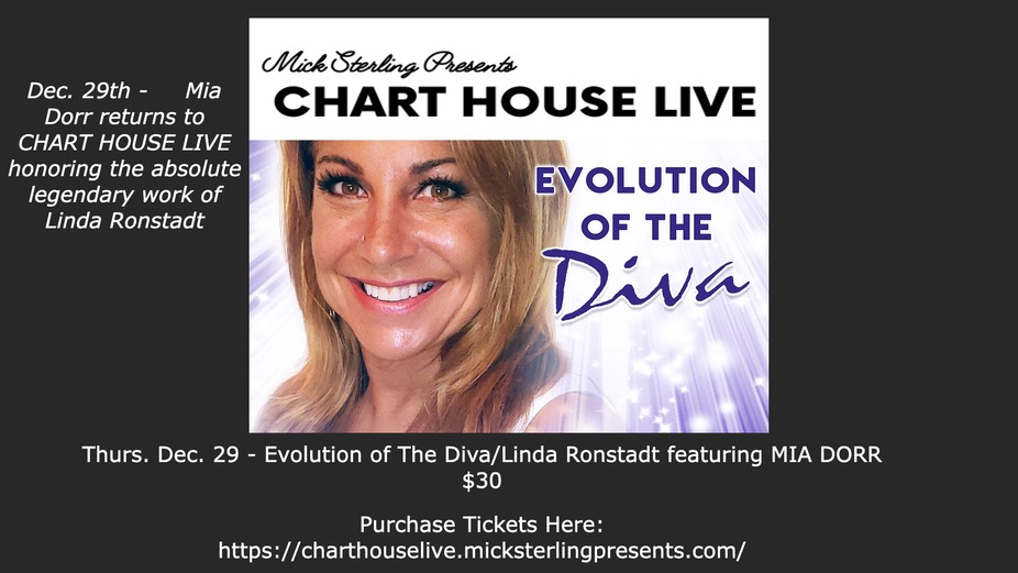 Evolution of The Diva/Linda Ronstadt featuring MIA DORR $30 event photo