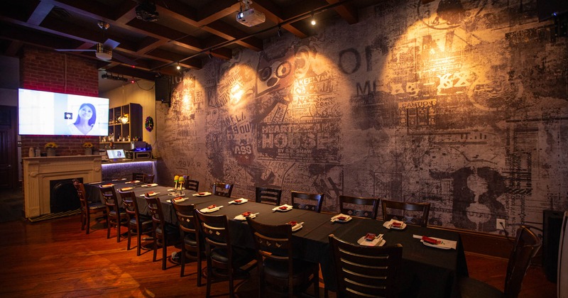 Interior, seating area