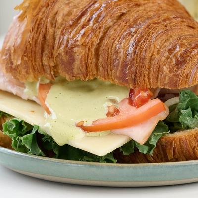 Turkey Club Croissant.