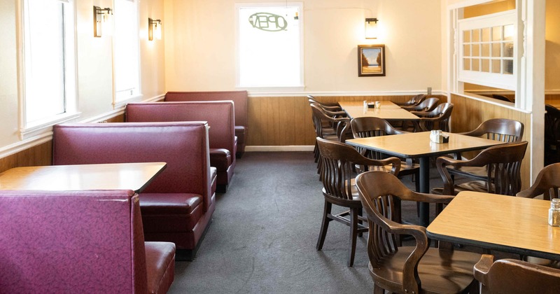 Interior, seating area