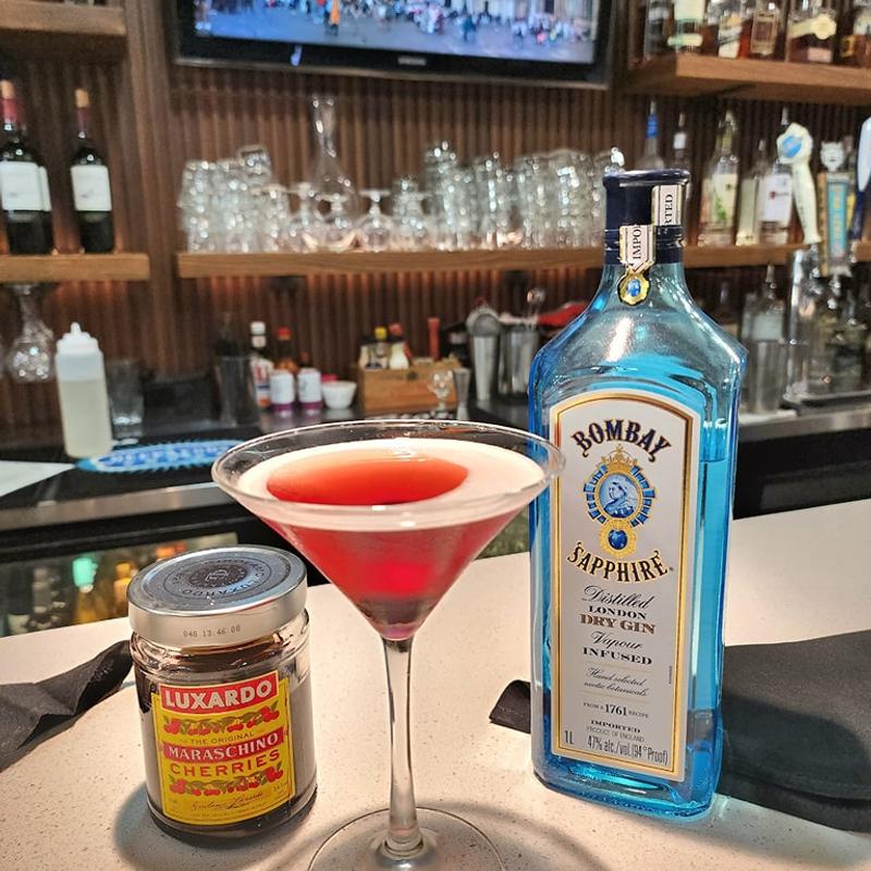 Maraschino Cherry Martini photo