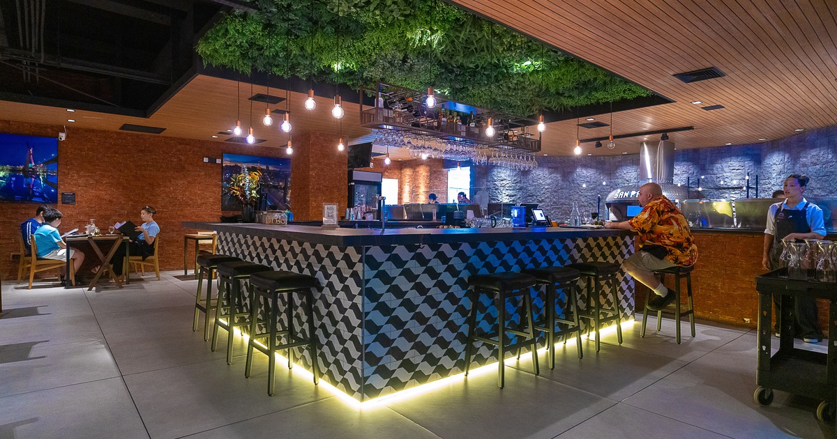 Bar area