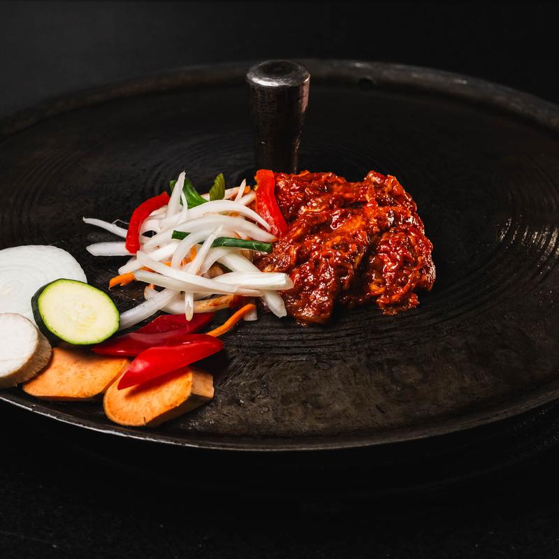 menu item 49 of 110, 4. Spicy Pork Bulgogi