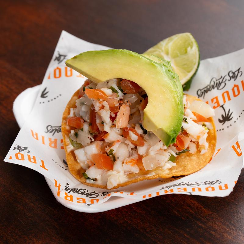 menu item 1 of 9, Tostada De Camaron