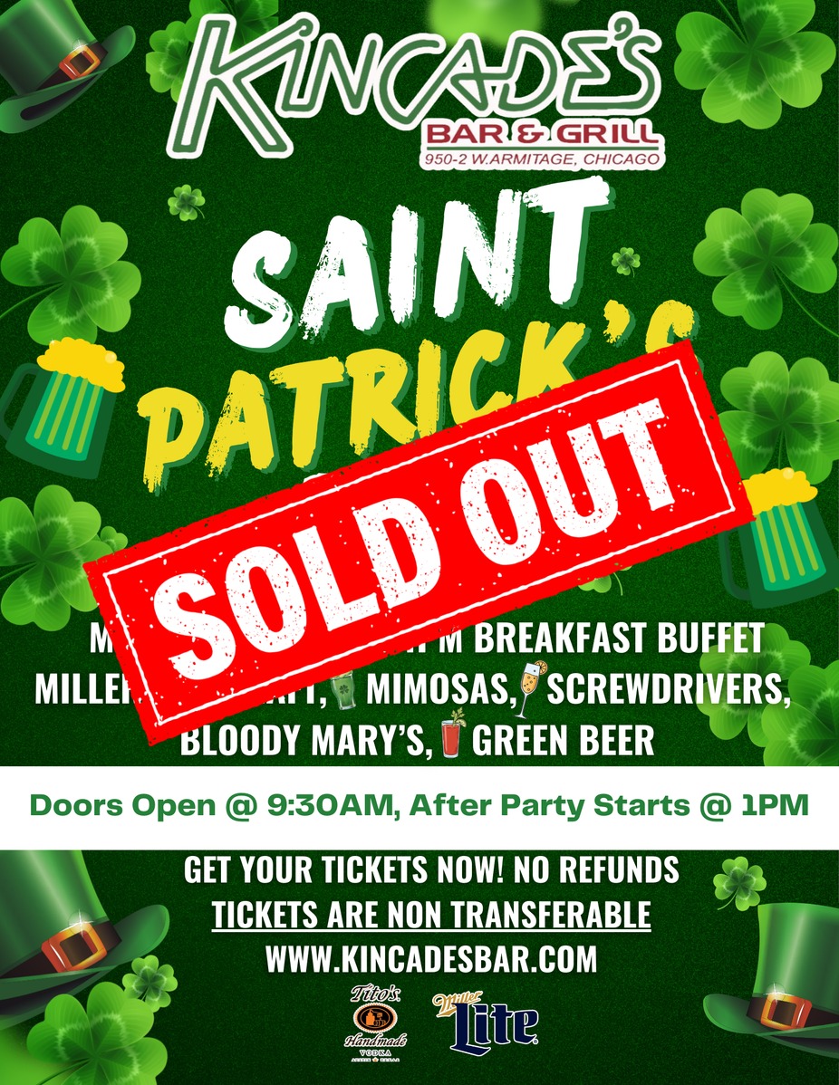 St Patrick’s Day 🍀 event photo