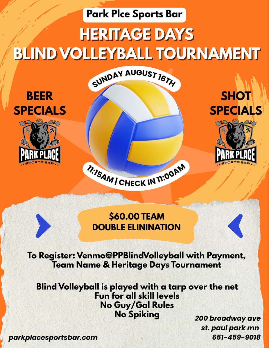 HERITAGE DAYS BLIND VOLLEYBALL TOURNAMENT event photo