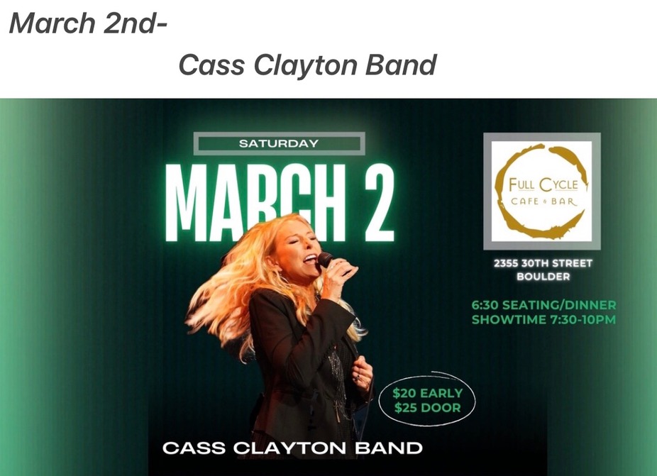JAZZ SUPPER CLUB SERIES | The Cass Clayton Band event photo