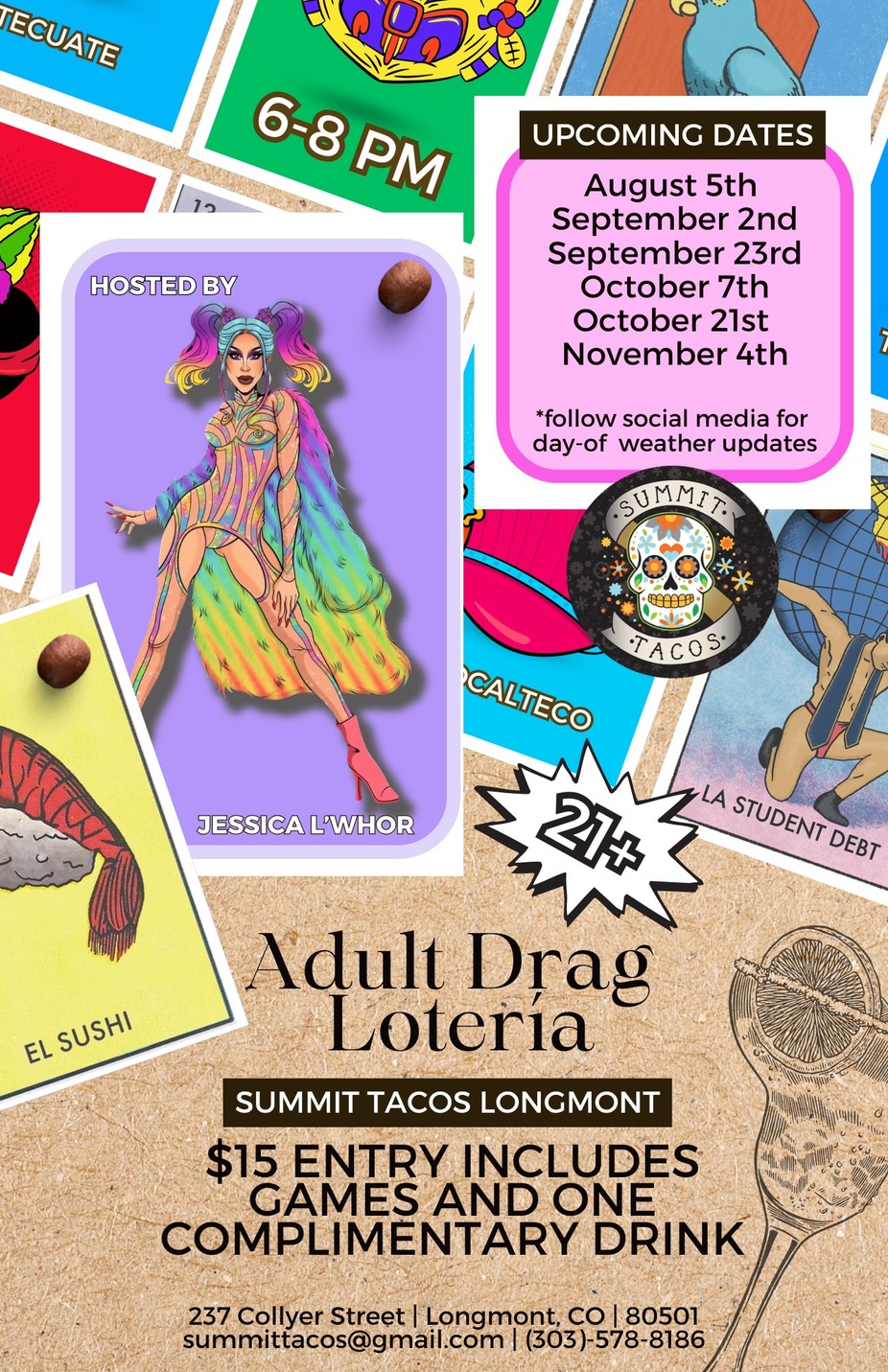 Drag Queen Loteria event photo
