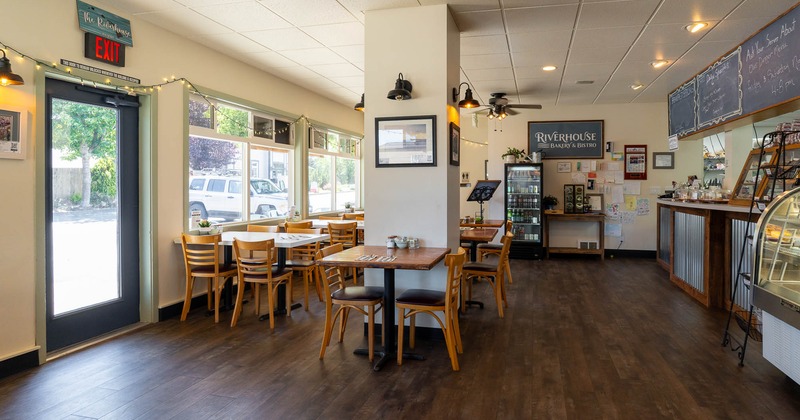 Exterior, seating with view of outside