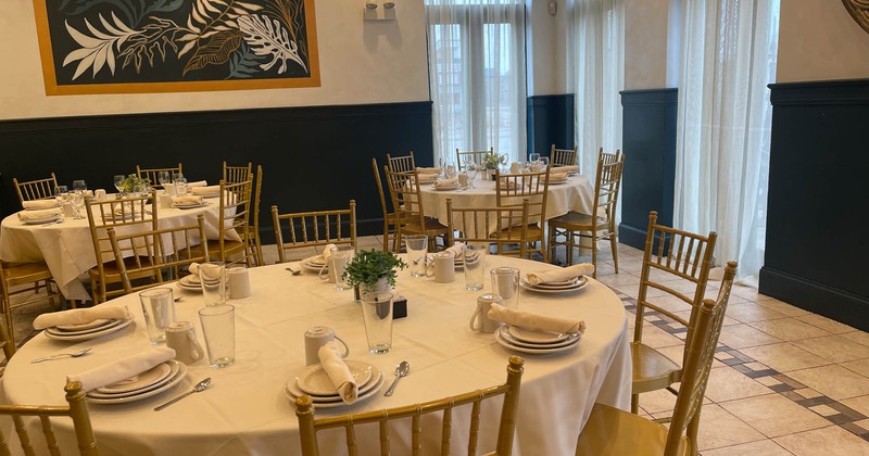 Interior, big dinning area