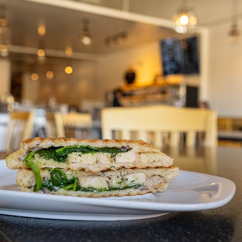 Grilled Sandwich with Chips photo