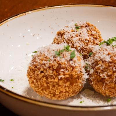 Gluten Free Arancini.