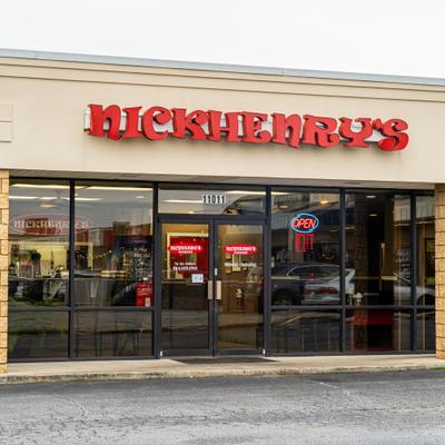 Exterior, front view to restaurant.