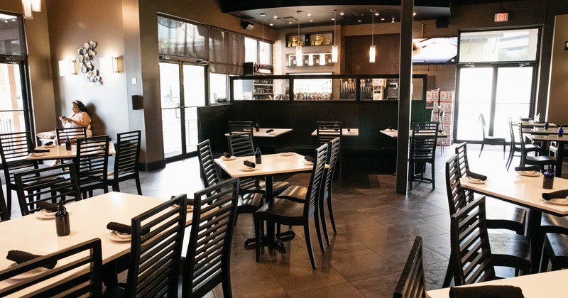 Interior, dining area