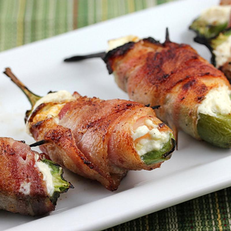 Bacon Wrapped Stuffed Jalapenos photo
