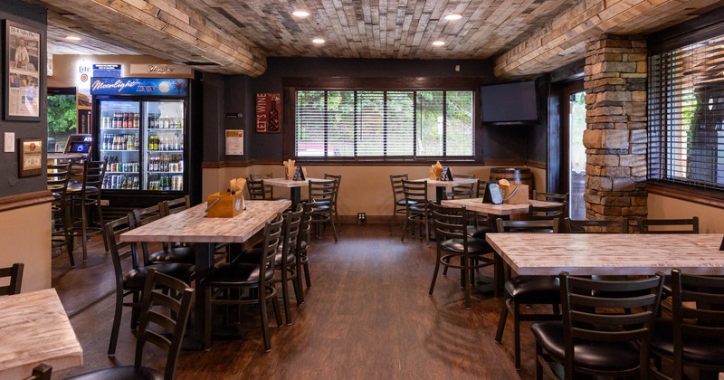 Interior, big dining area