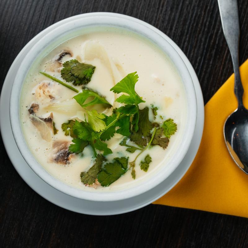 menu item 2 of 8, 41. Tom Kha Soup