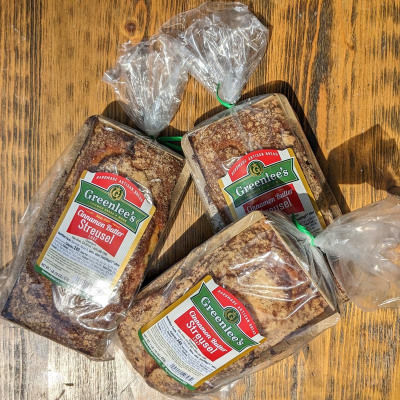 3 PACK Greenlee’s Cinnamon Butter Streusel photo