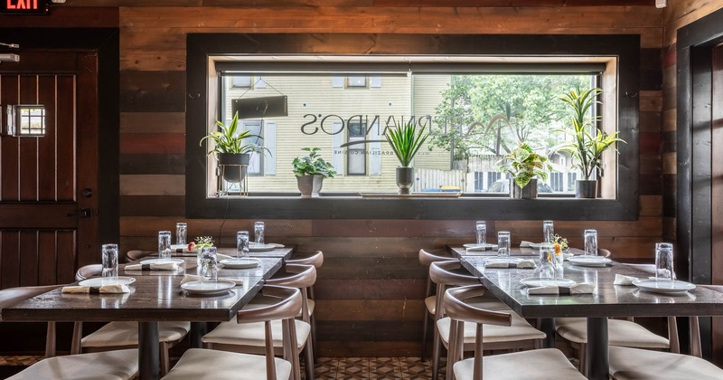 Restaurant dining area