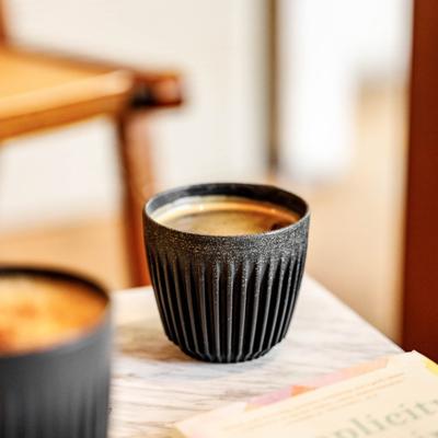 Served Americano coffee.