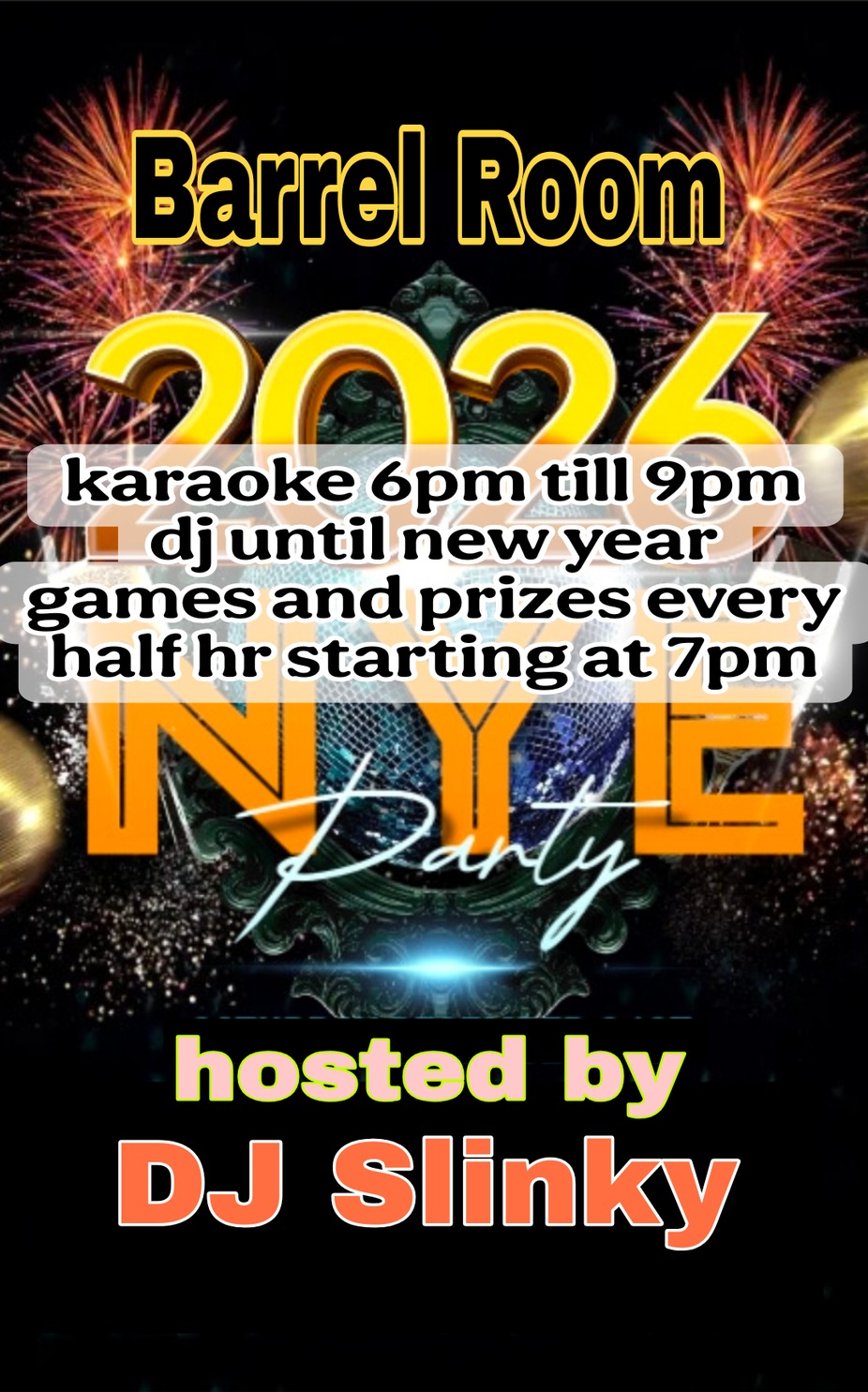 2026 New Year's Eve PARTY! event photo