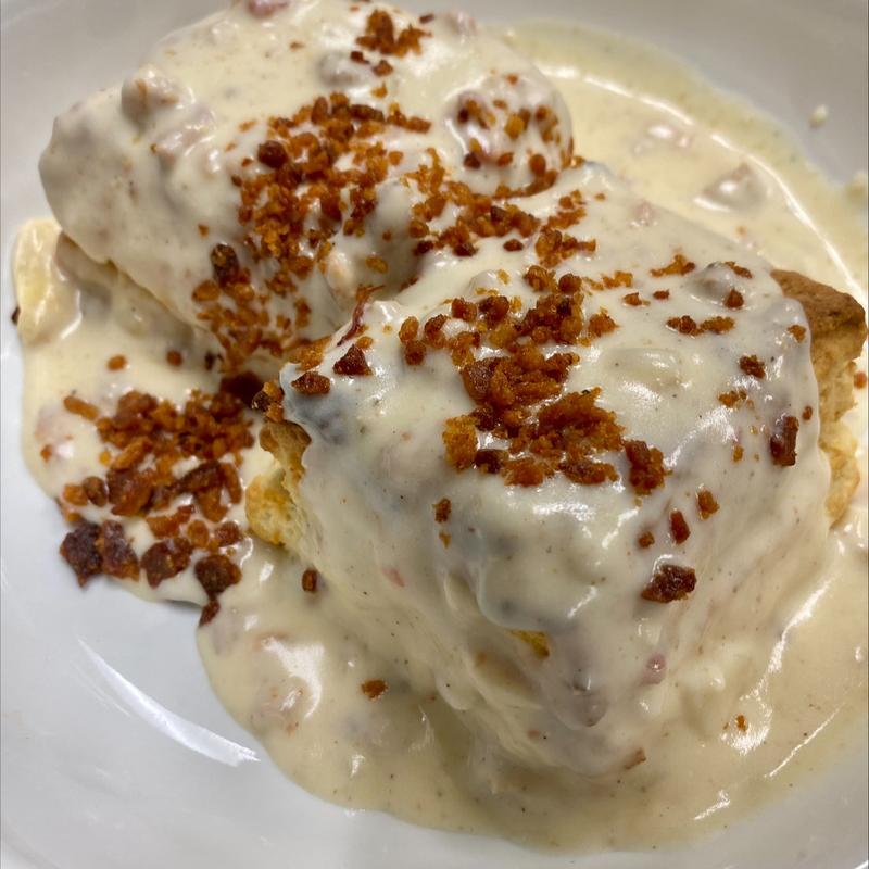 Buttermilk Biscuits and Sausage Gravy photo