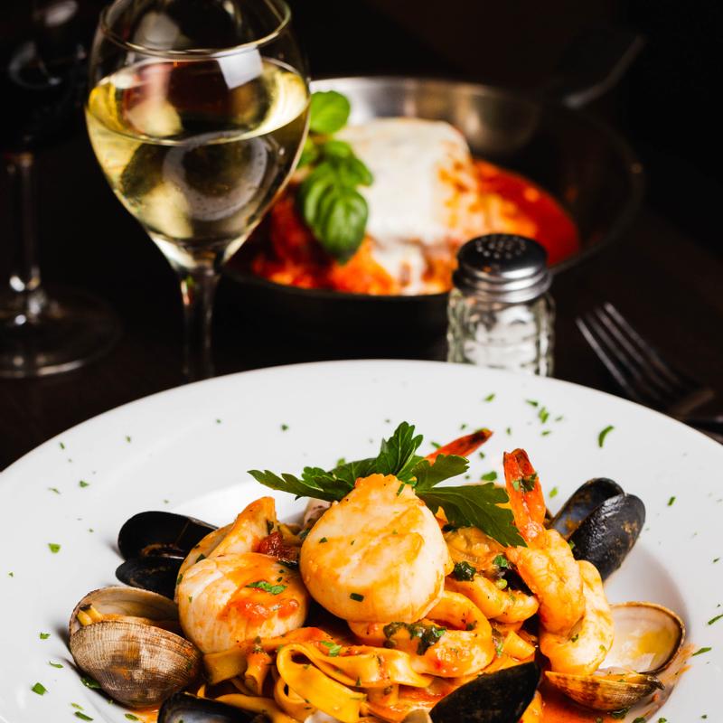 Homemade Linguine Pescatore photo