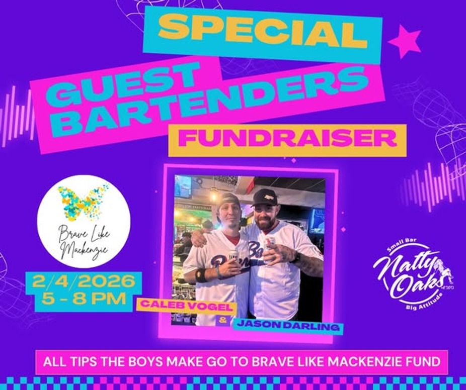 Brave Like Mackenzie Guest Bartenders event photo