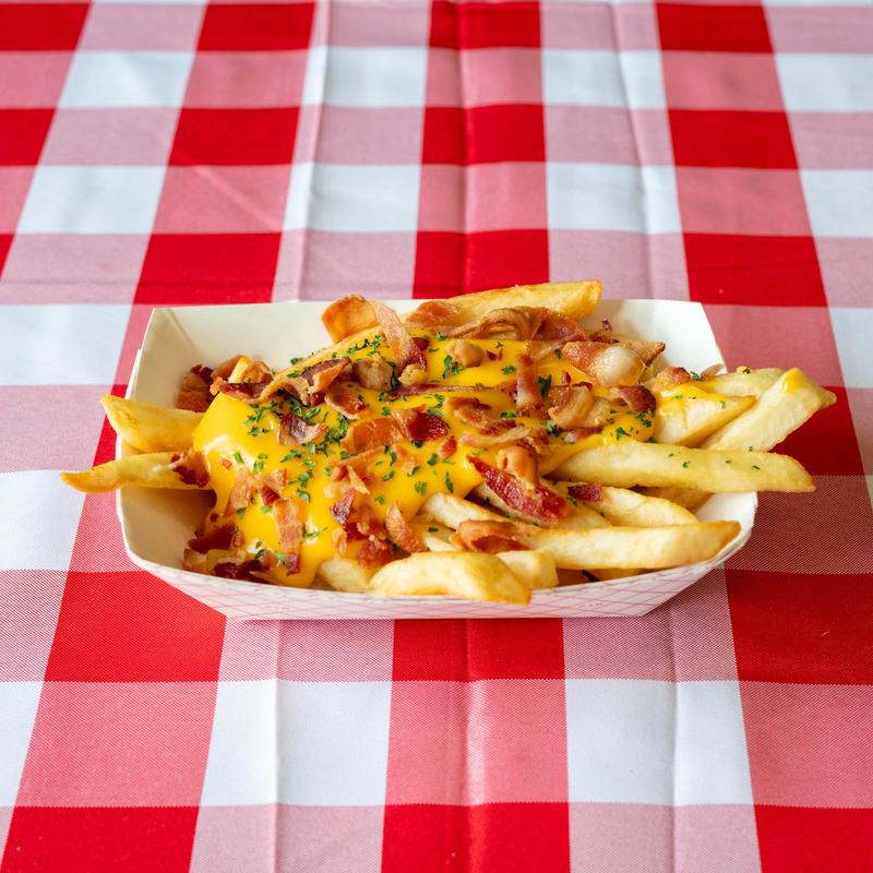 menu item 3 of 9, Bacon Cheese Fries