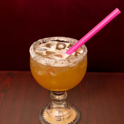 Margarita cocktail, served