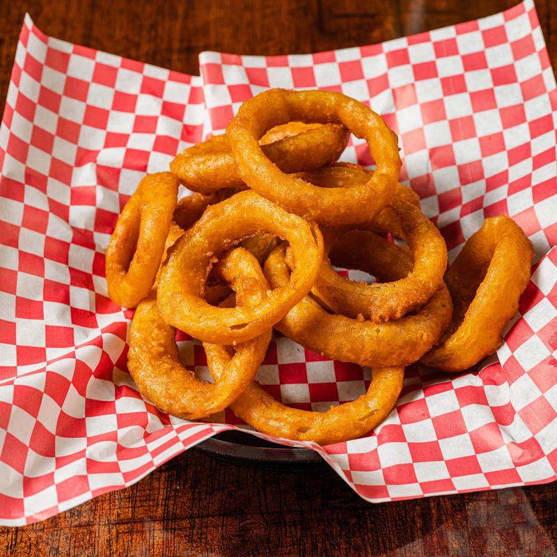 Basket of Onion Rings photo