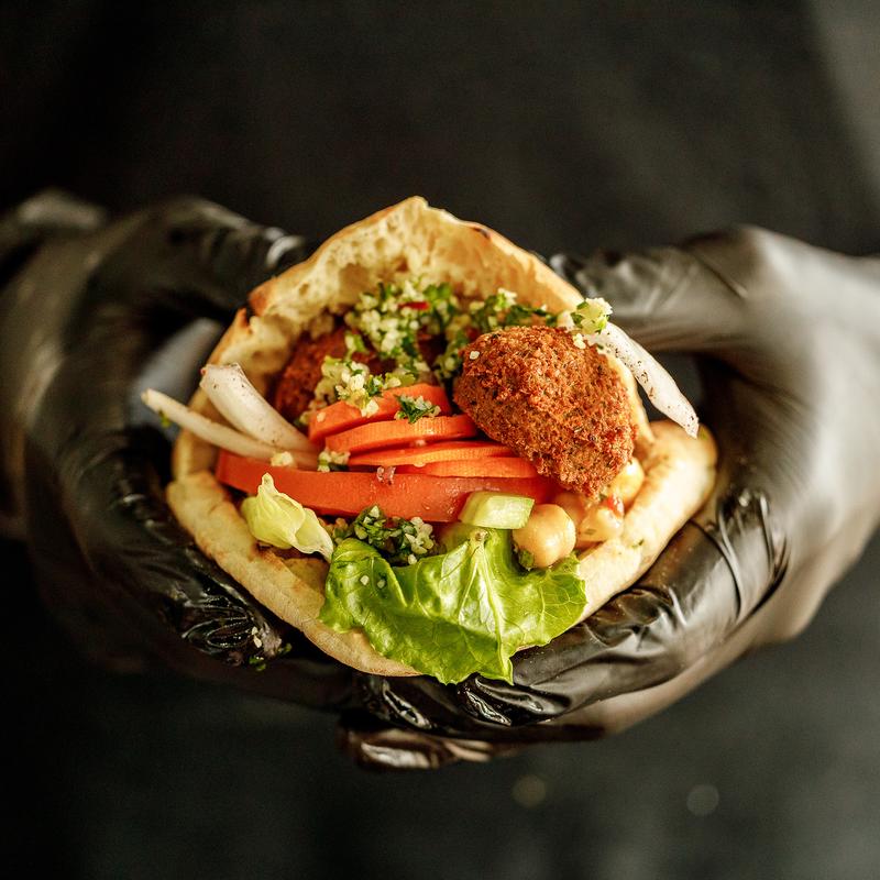 menu item 1 of 9, Falafel