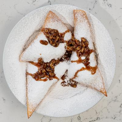 French style doughnut dessert.