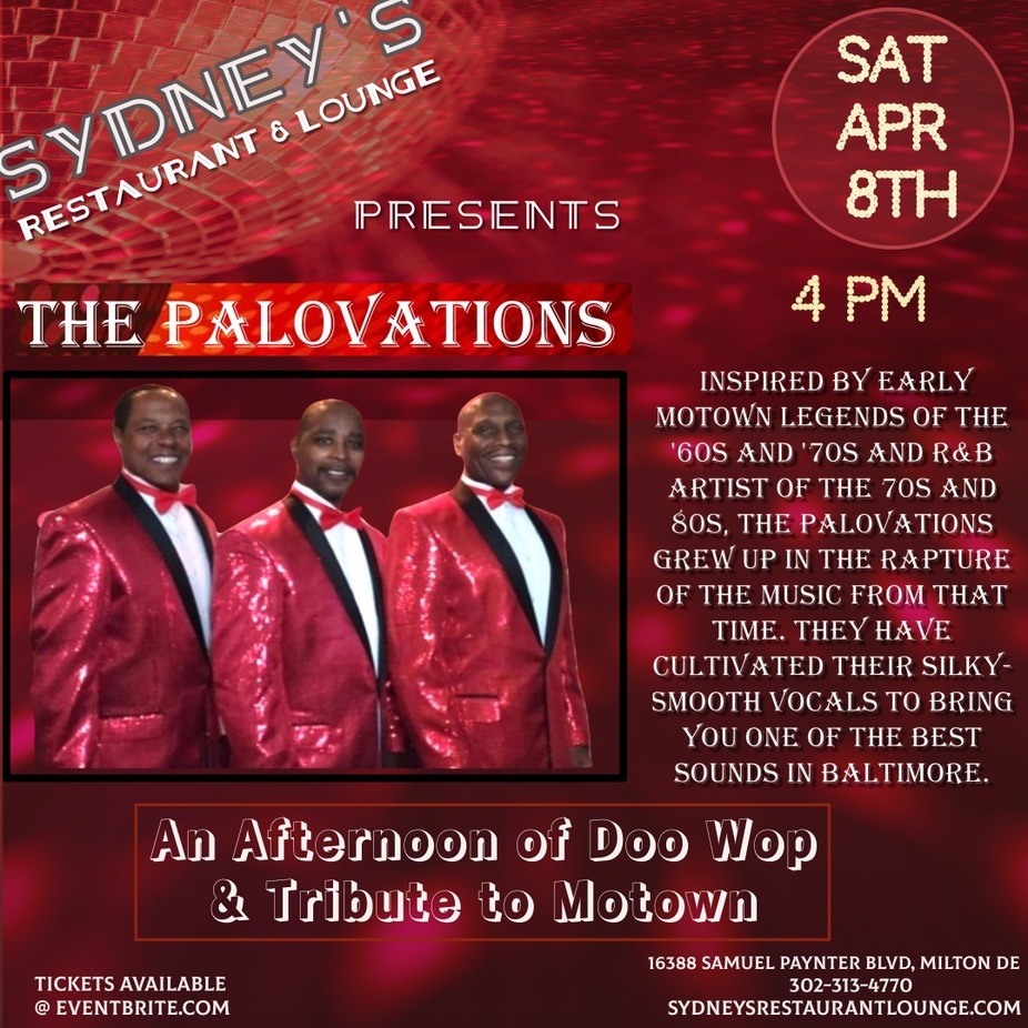 Doo Wop with the Palovations event photo