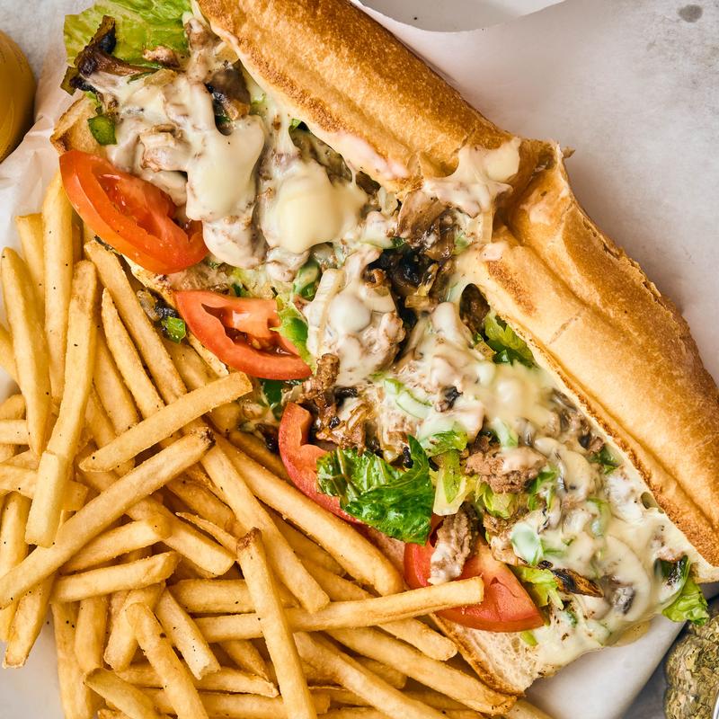 menu item 8 of 11, Philly Steak and Cheese